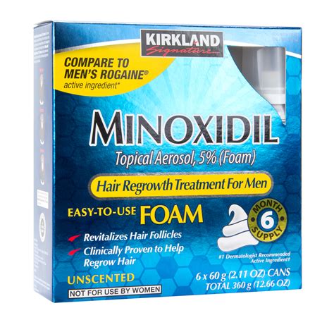 kirkland minoxidil foam canada